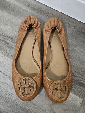 Tory Burch Reva Tumbled  Flat